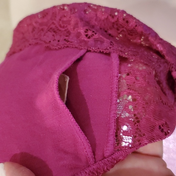 SOMA 💖NWT💖 Size Large Bralette Lace Racerback "Magenta" Color! 💖💖💖 - Picture 13 of 13